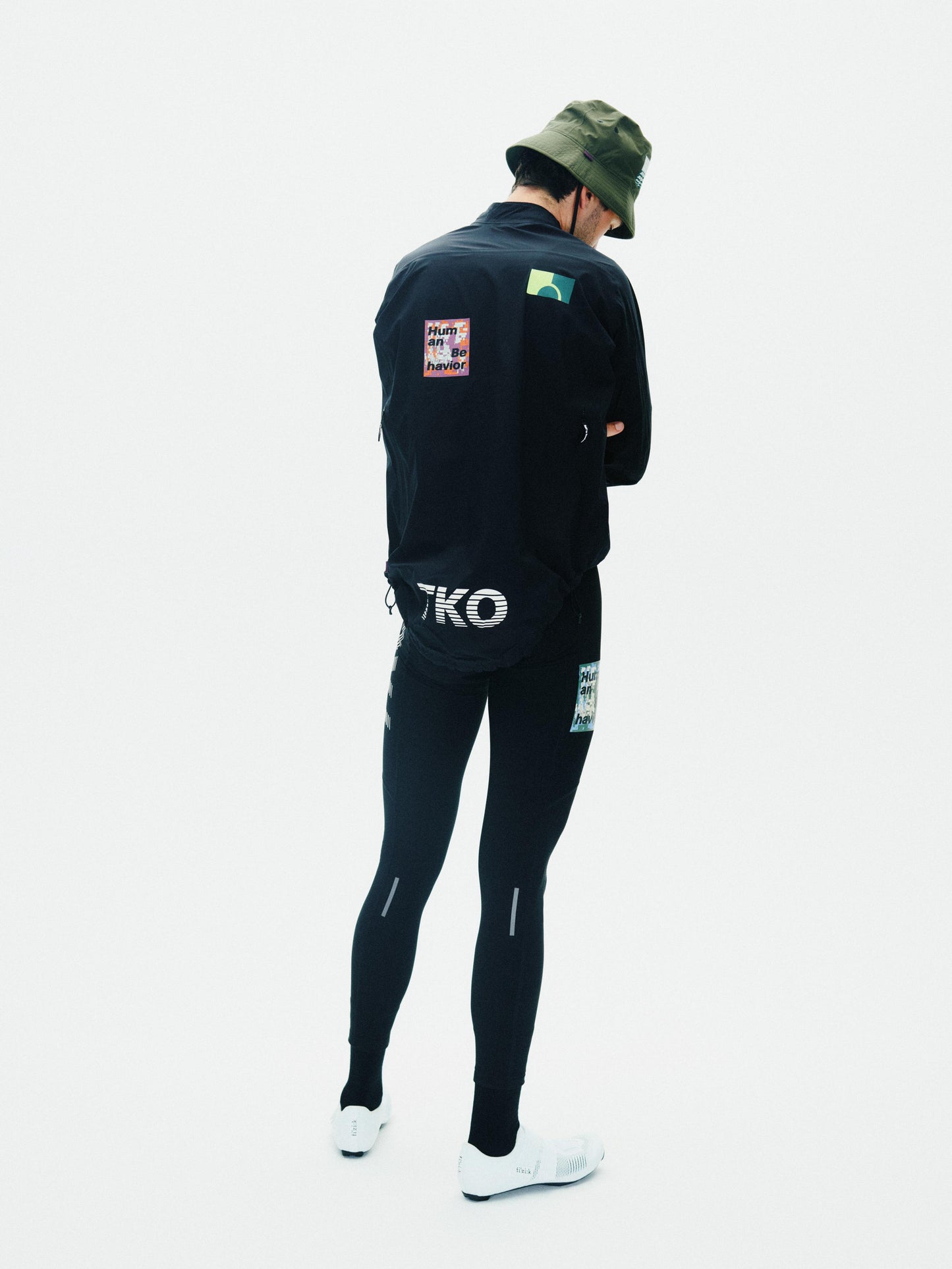 T.K.O. Off-Race Shield Bucket Hat Olive