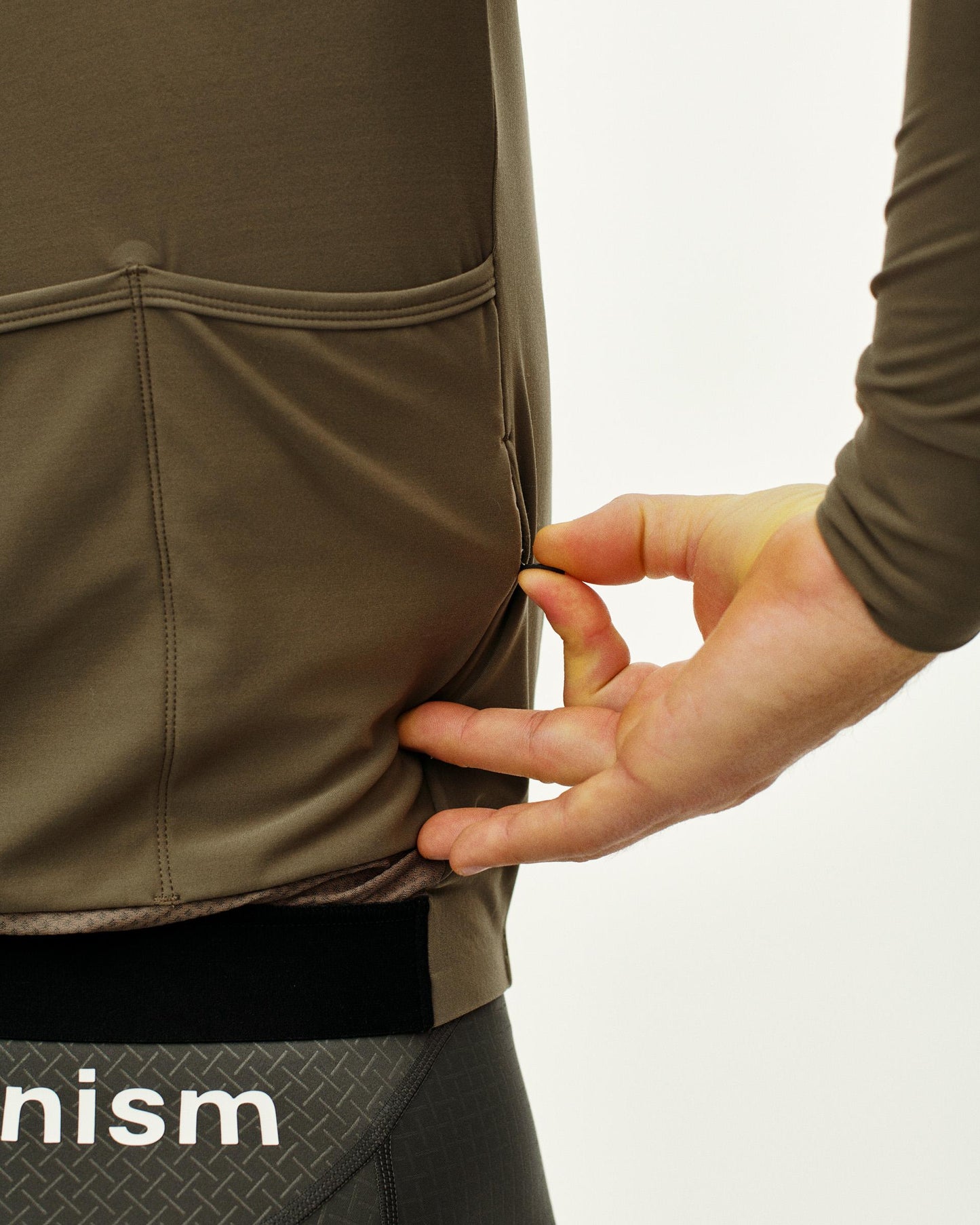 Men's Mechanism Long Sleeve Jersey Mud