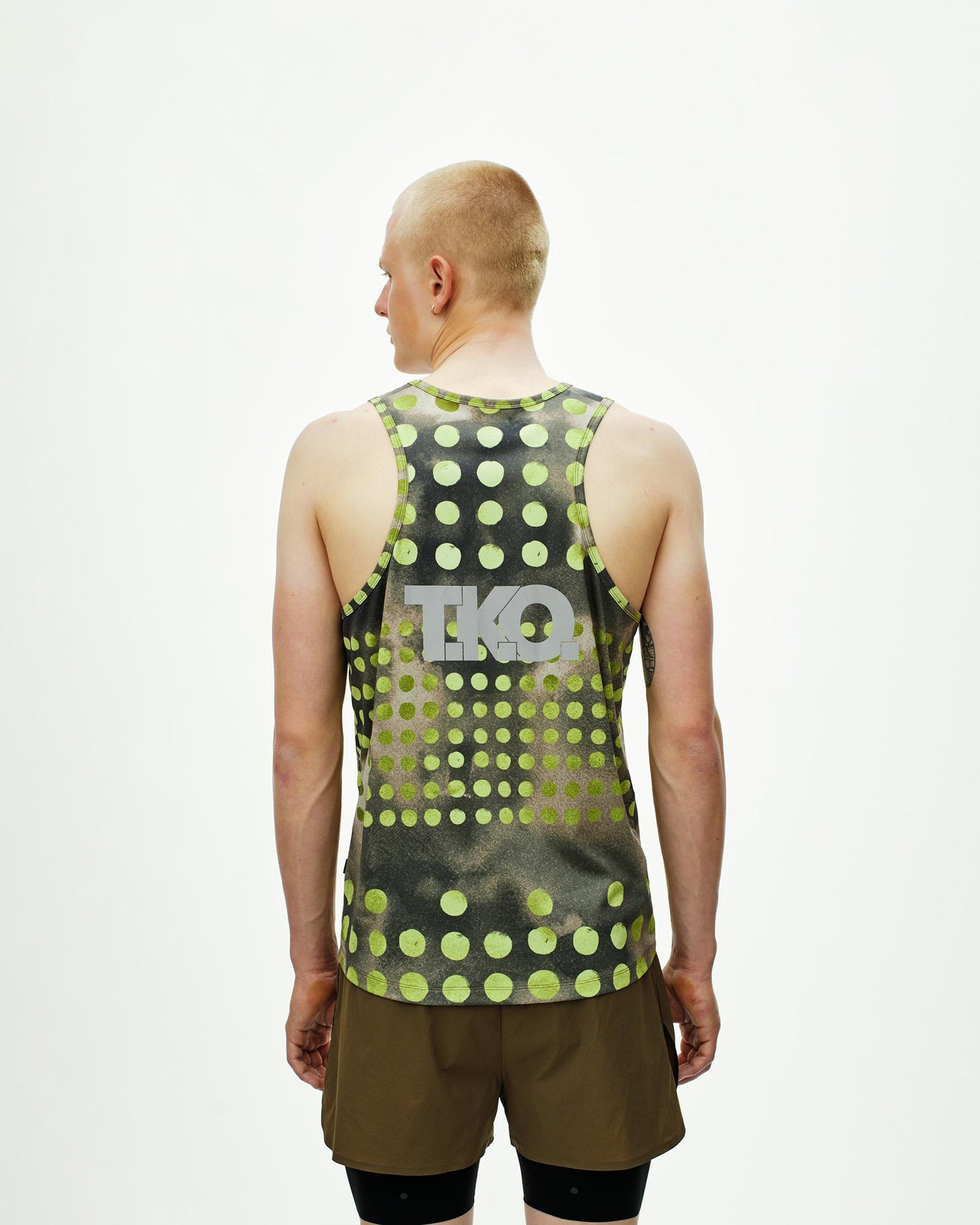 Men's T.K.O. Balance Singlet Moss Green