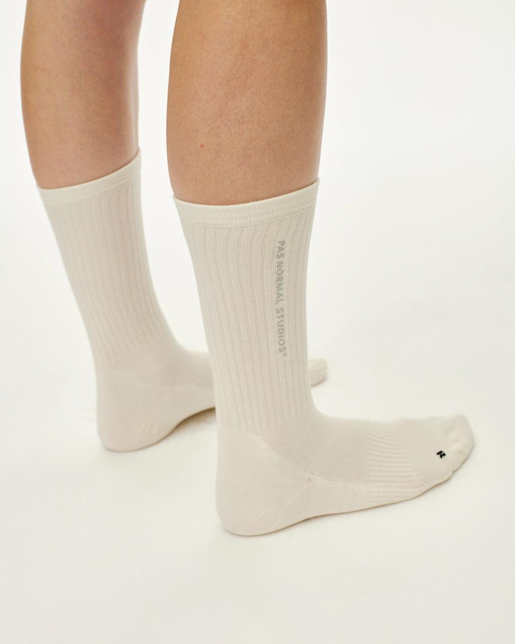 Race Socks Off-White