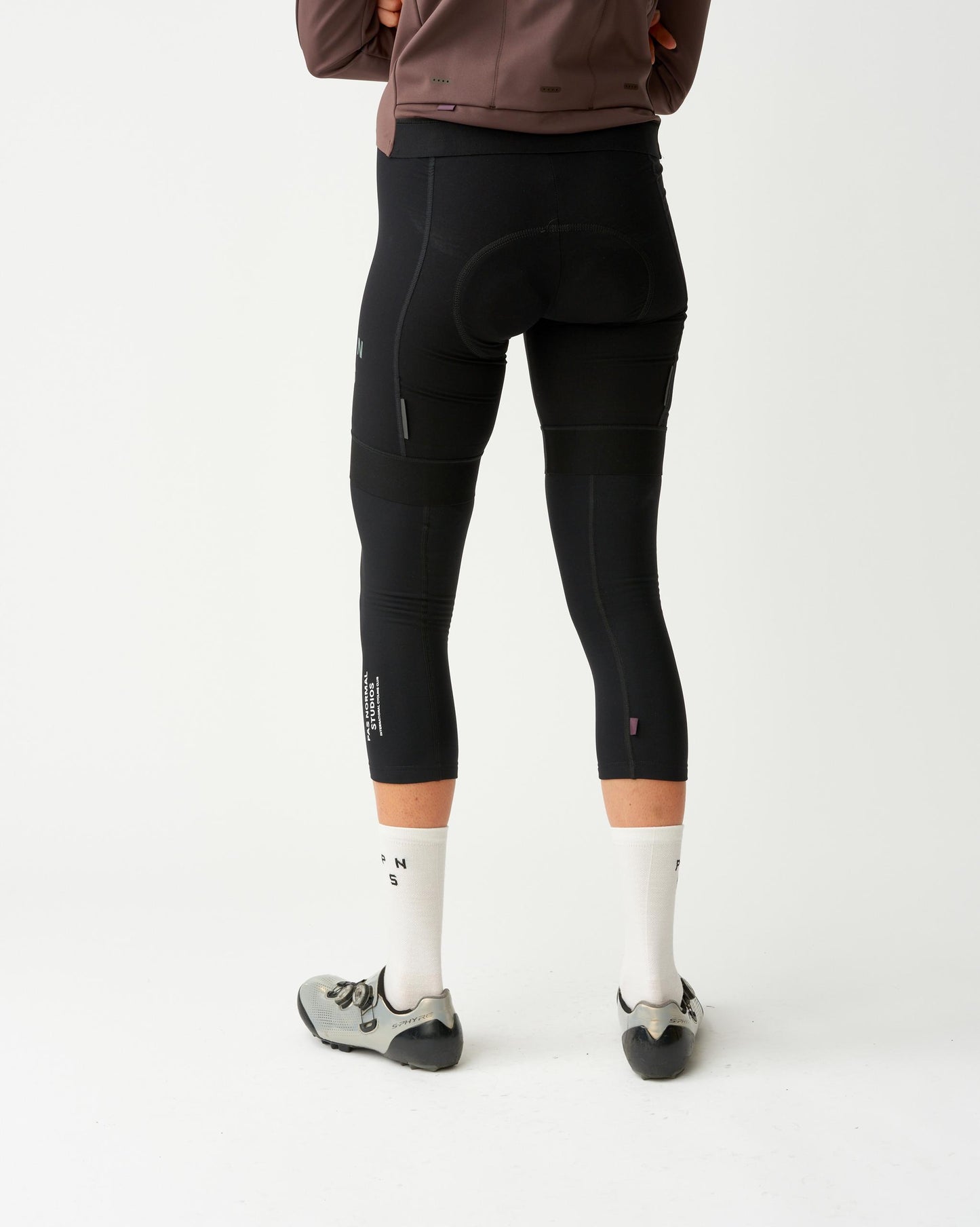 Logo Knee Warmers Black