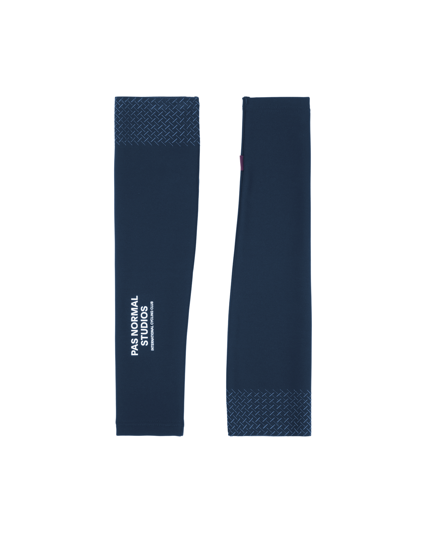 Logo Arm Warmers Navy