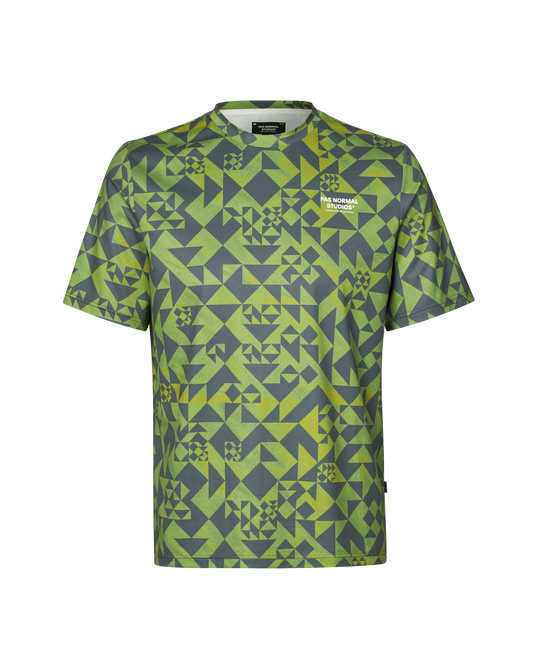 Men's Balance T-Shirt Green Origami