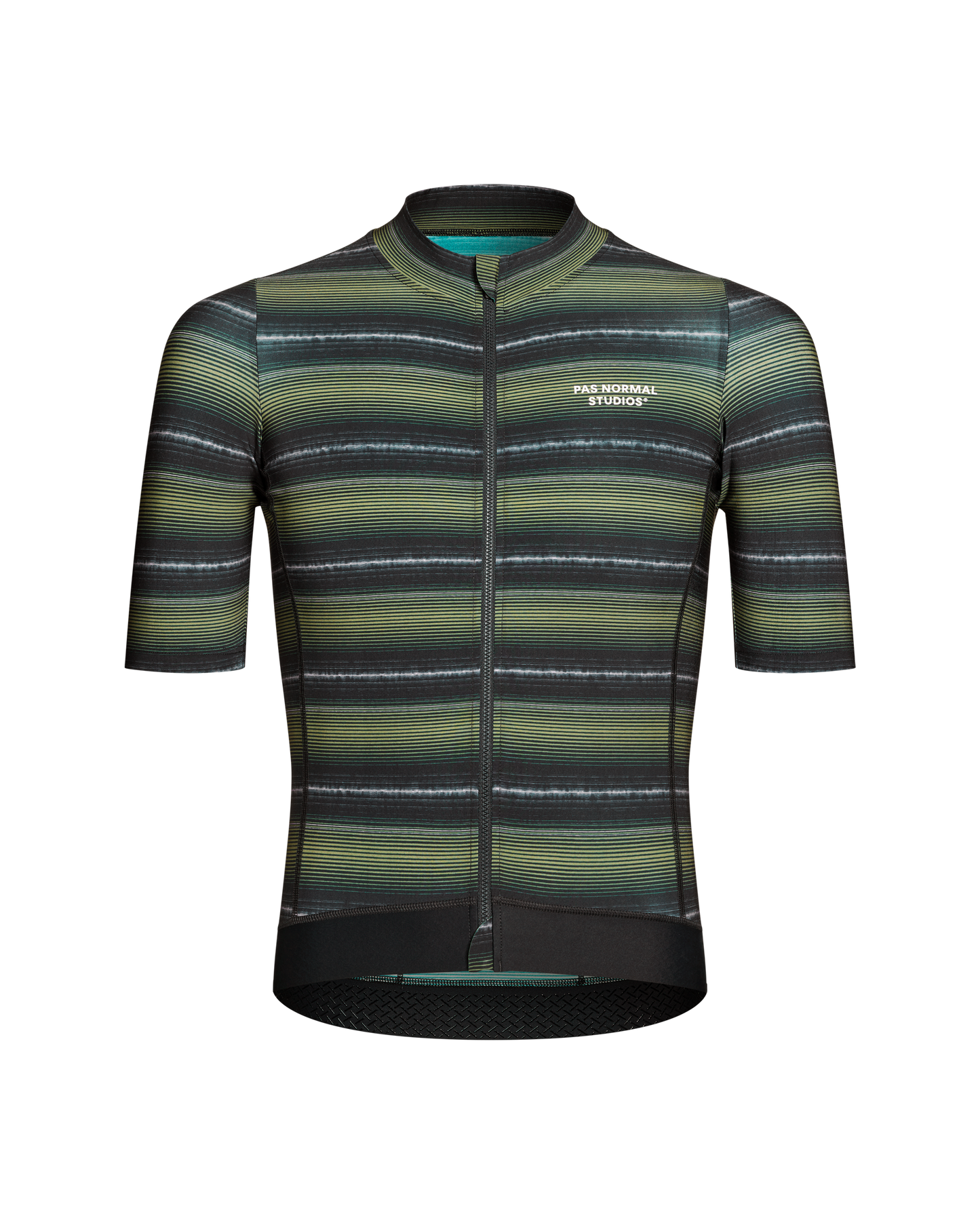 Men's Essential Jersey Light Olive Stripe