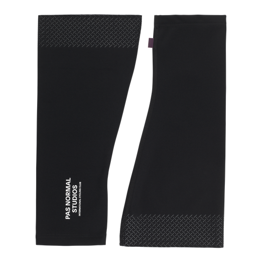 Logo Knee Warmers Black