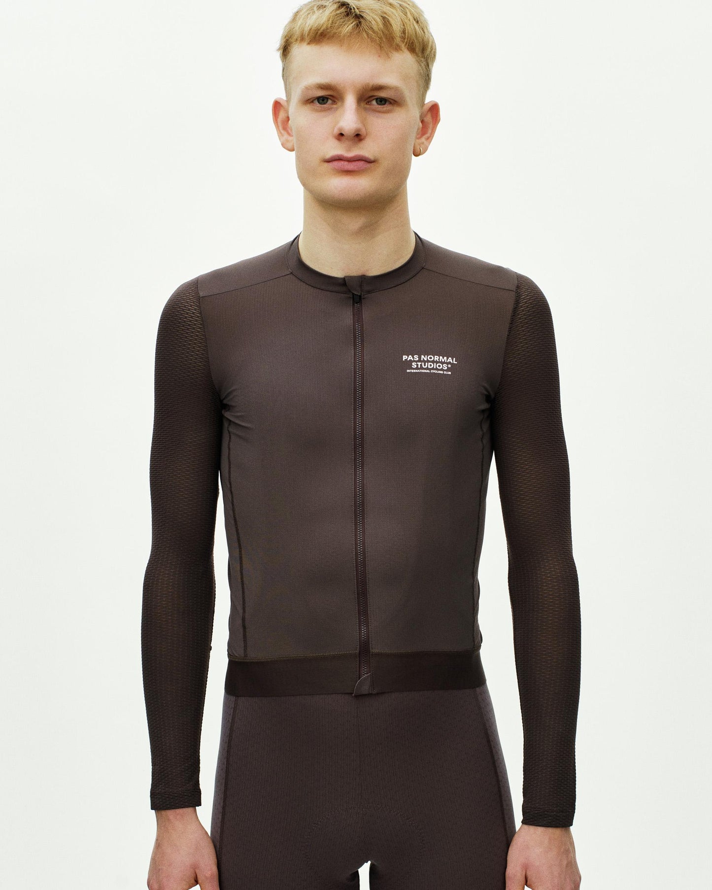 Men's Essential Light Long Sleeve Jersey Dark Purple