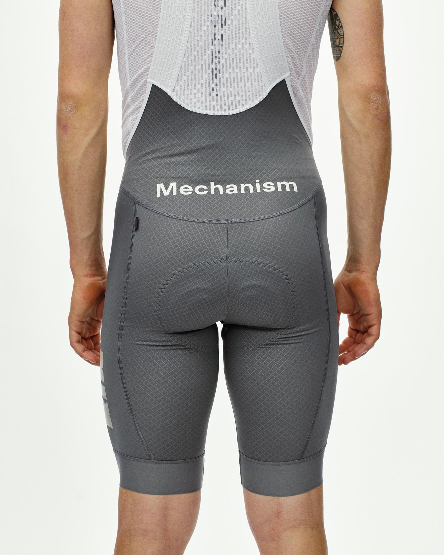 Men's Mechanism Logo Bibs Medium Grey