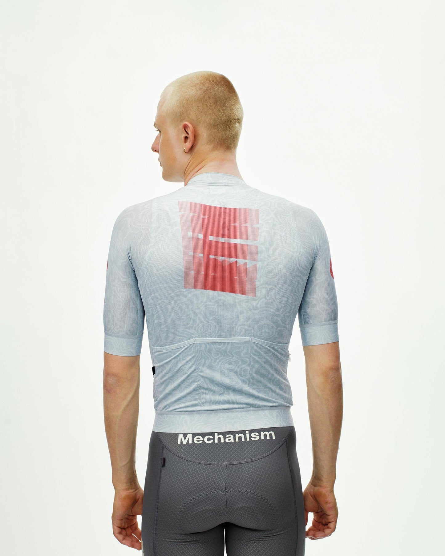 Men's Mechanism Logo Jersey RTN Light Acqua