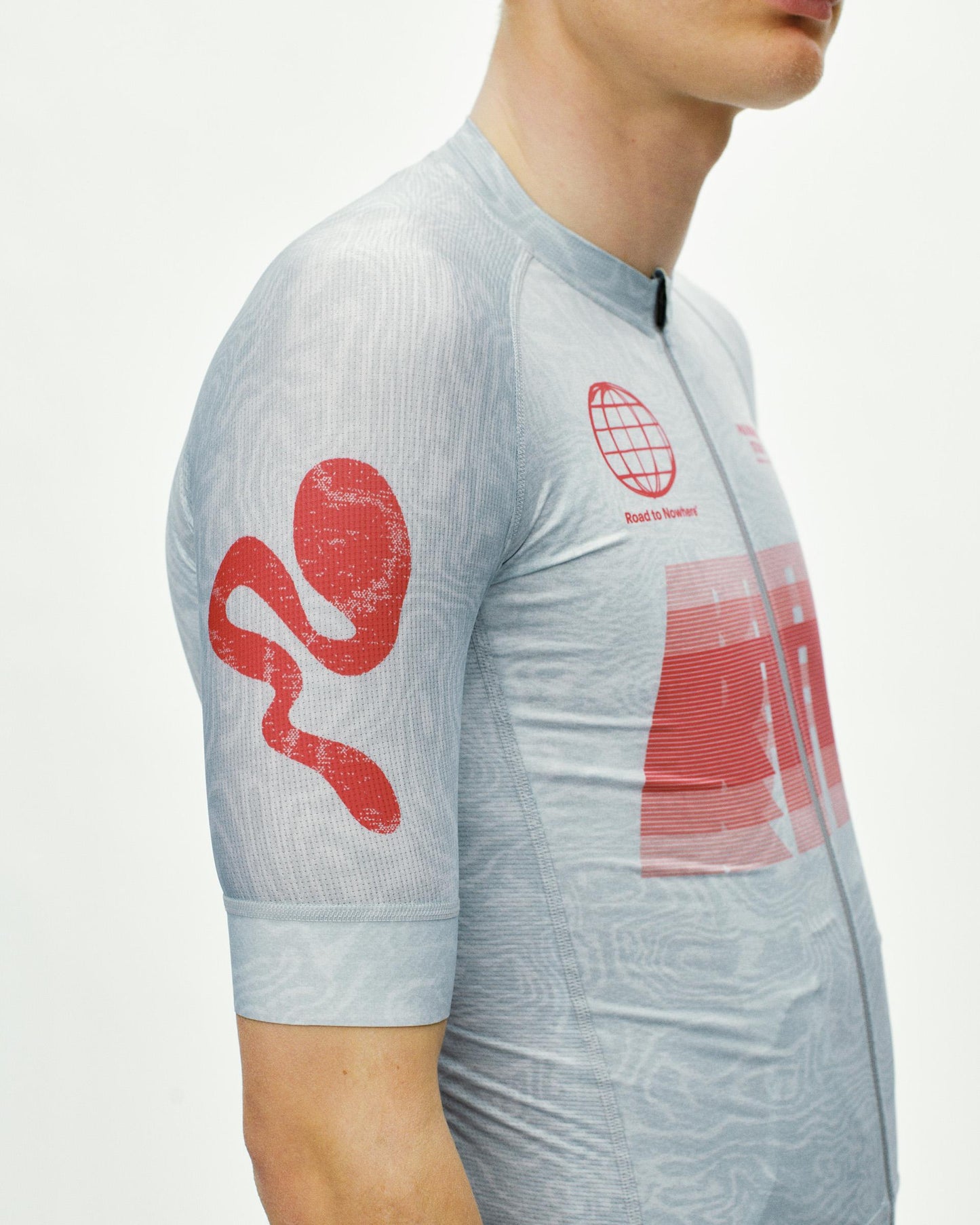 Men's Mechanism Logo Jersey RTN Light Acqua