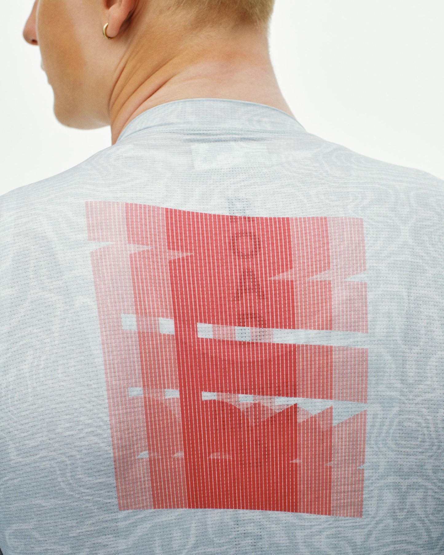 Men's Mechanism Logo Jersey RTN Light Acqua