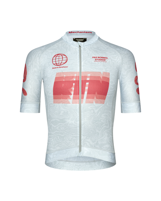 Men's Mechanism Logo Jersey RTN Light Acqua
