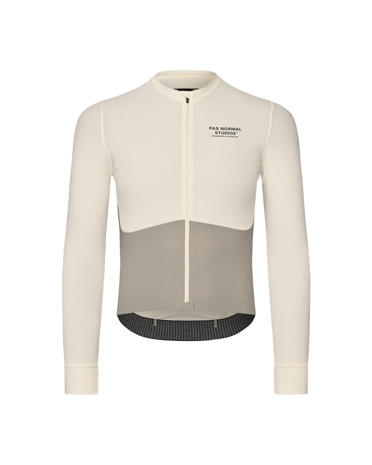 Men's Mechanism Pro Long Sleeve Jersey Off White / Light Grey