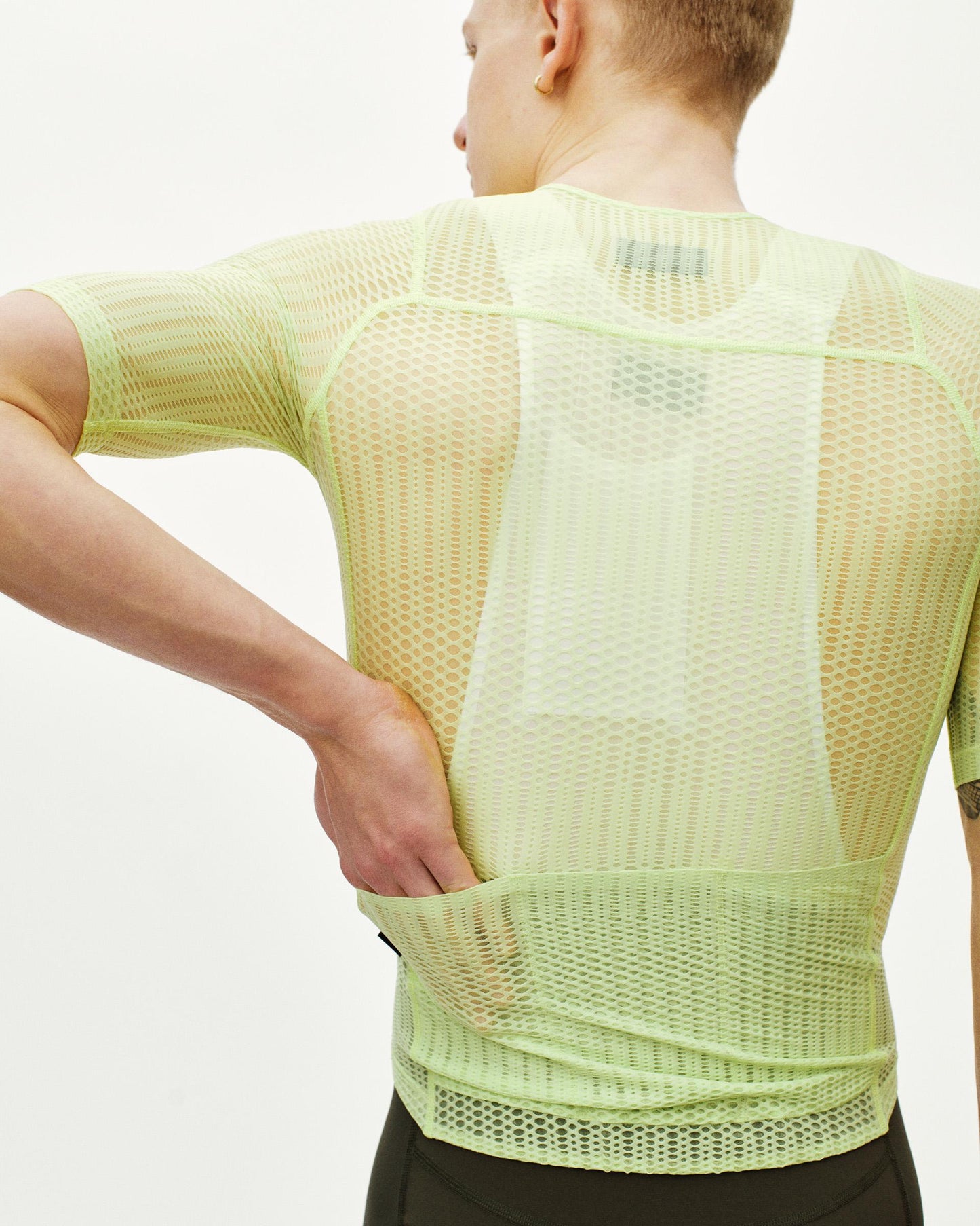 Men's Mechanism Pro Zipless Jersey Wassabi Green