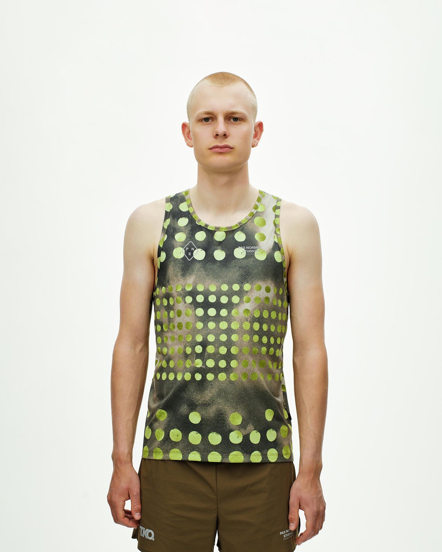 Men's T.K.O. Balance Singlet Moss Green