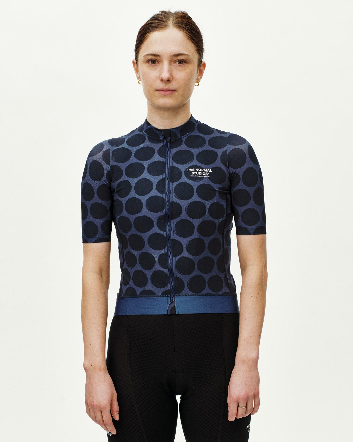 Women's Essential Jersey Dot Dark Navy