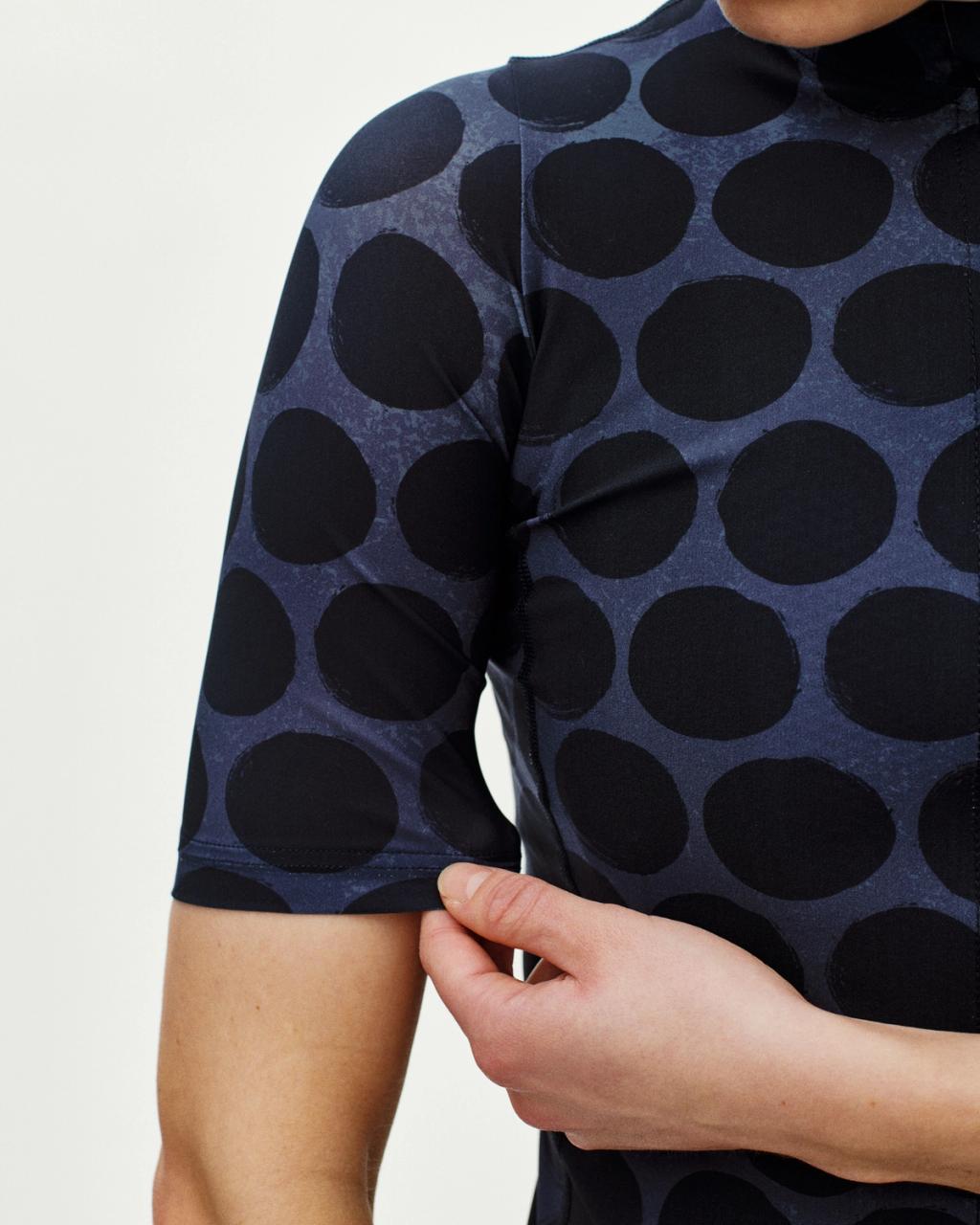 Women's Essential Jersey Dot Dark Navy