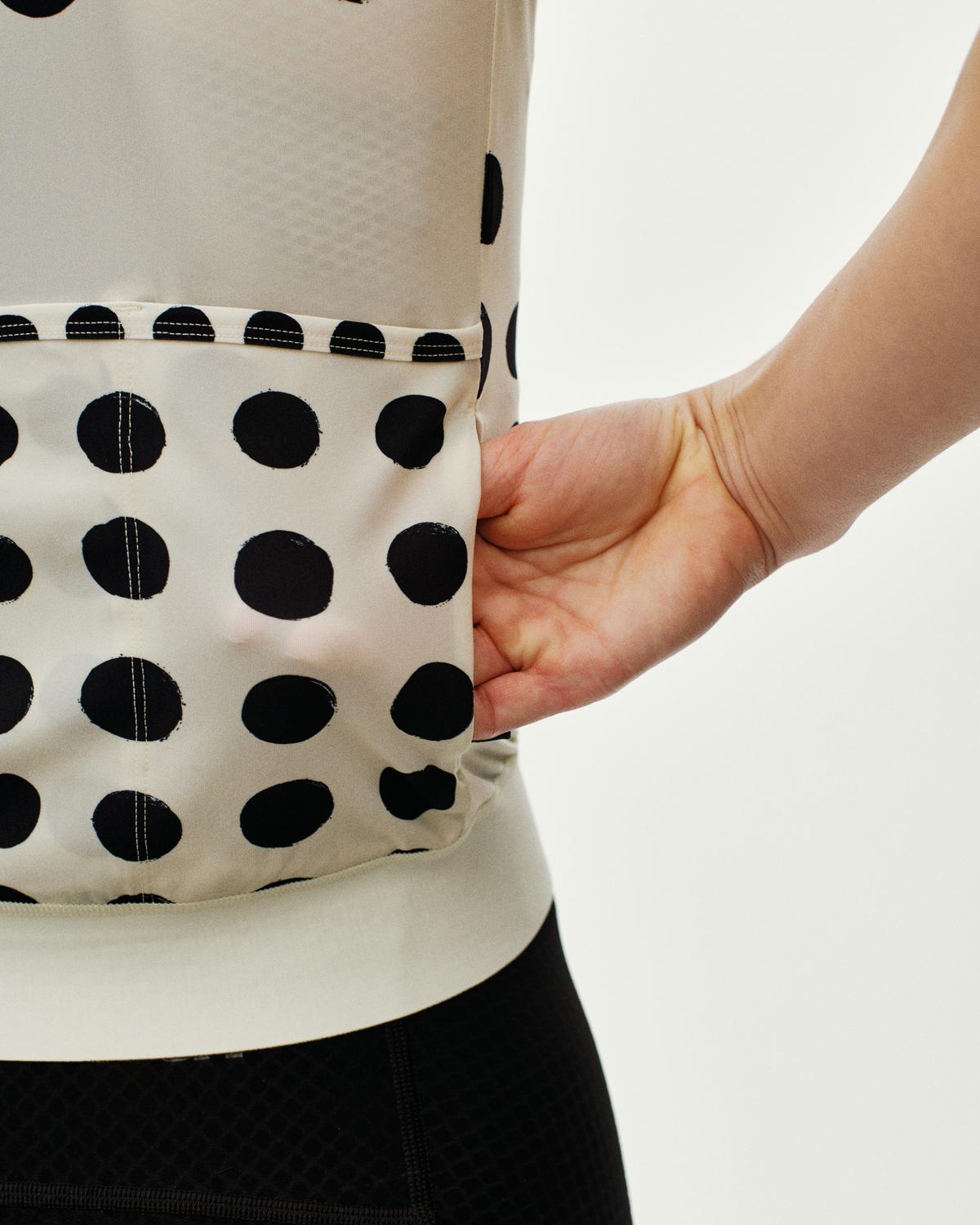 Women's Essential Jersey Dot Off-White