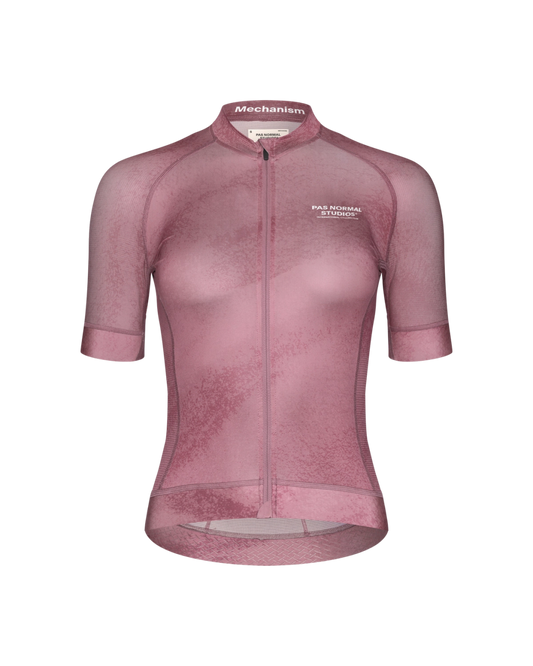 Women's Mechanism Jersey AOP Dark Mauve