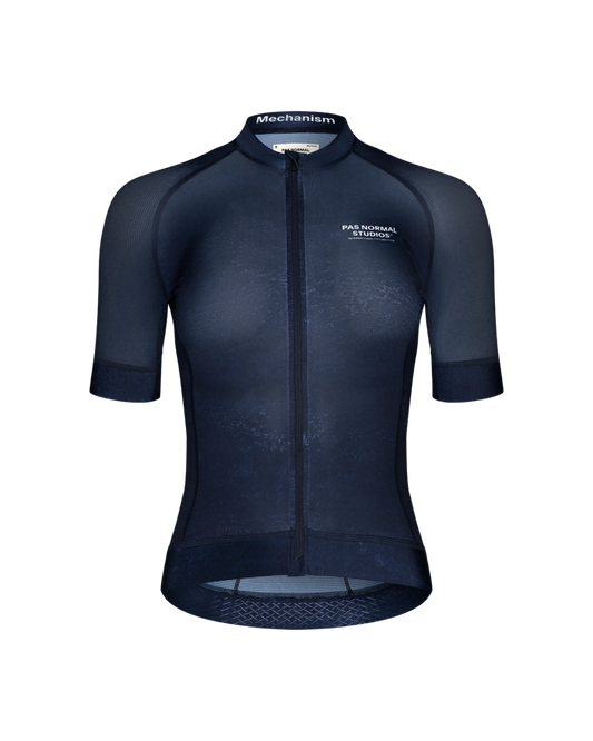 Women's Mechanism Jersey AOP Indigo