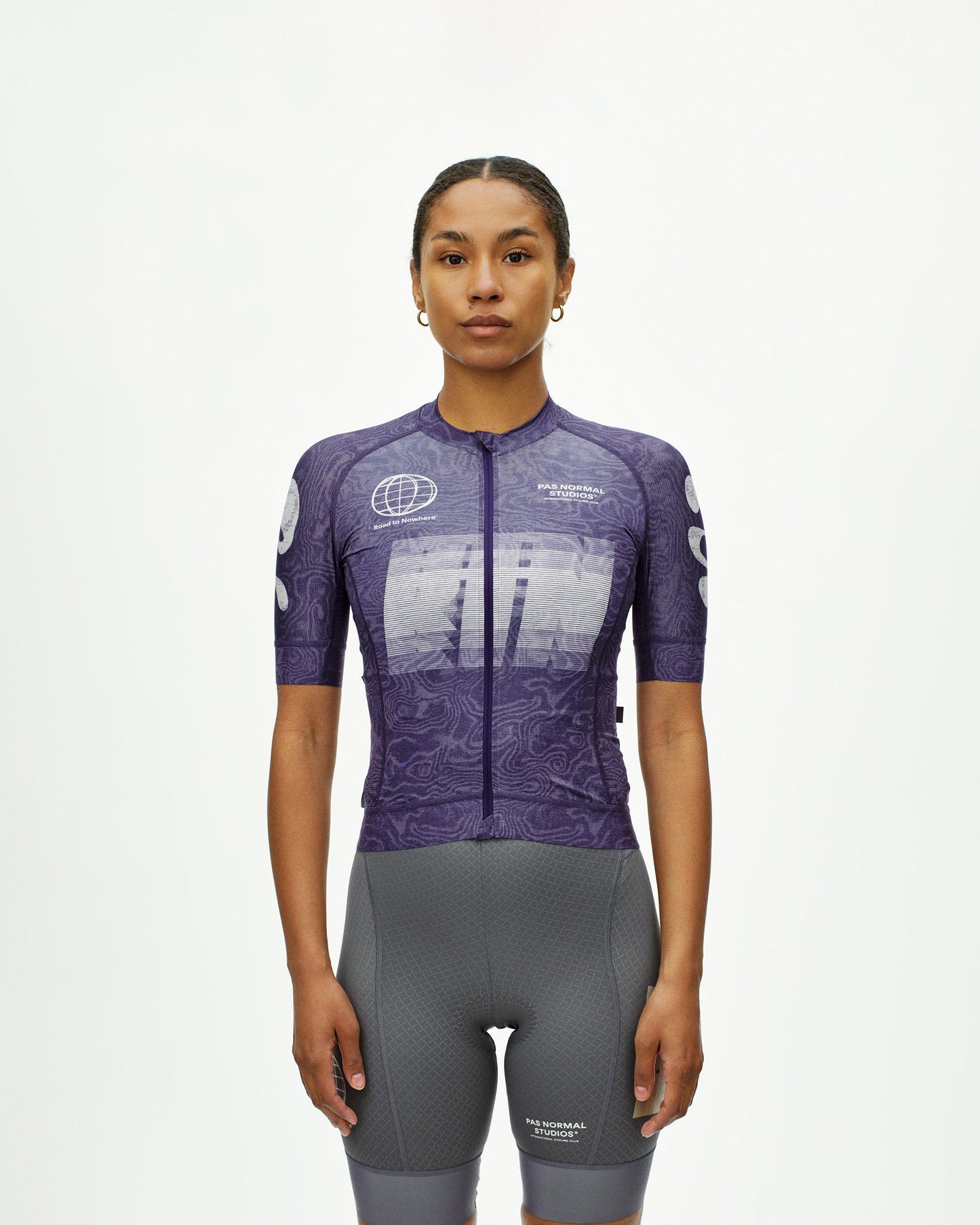 Women's Mechanism Logo Jersey RTN Dark Purple