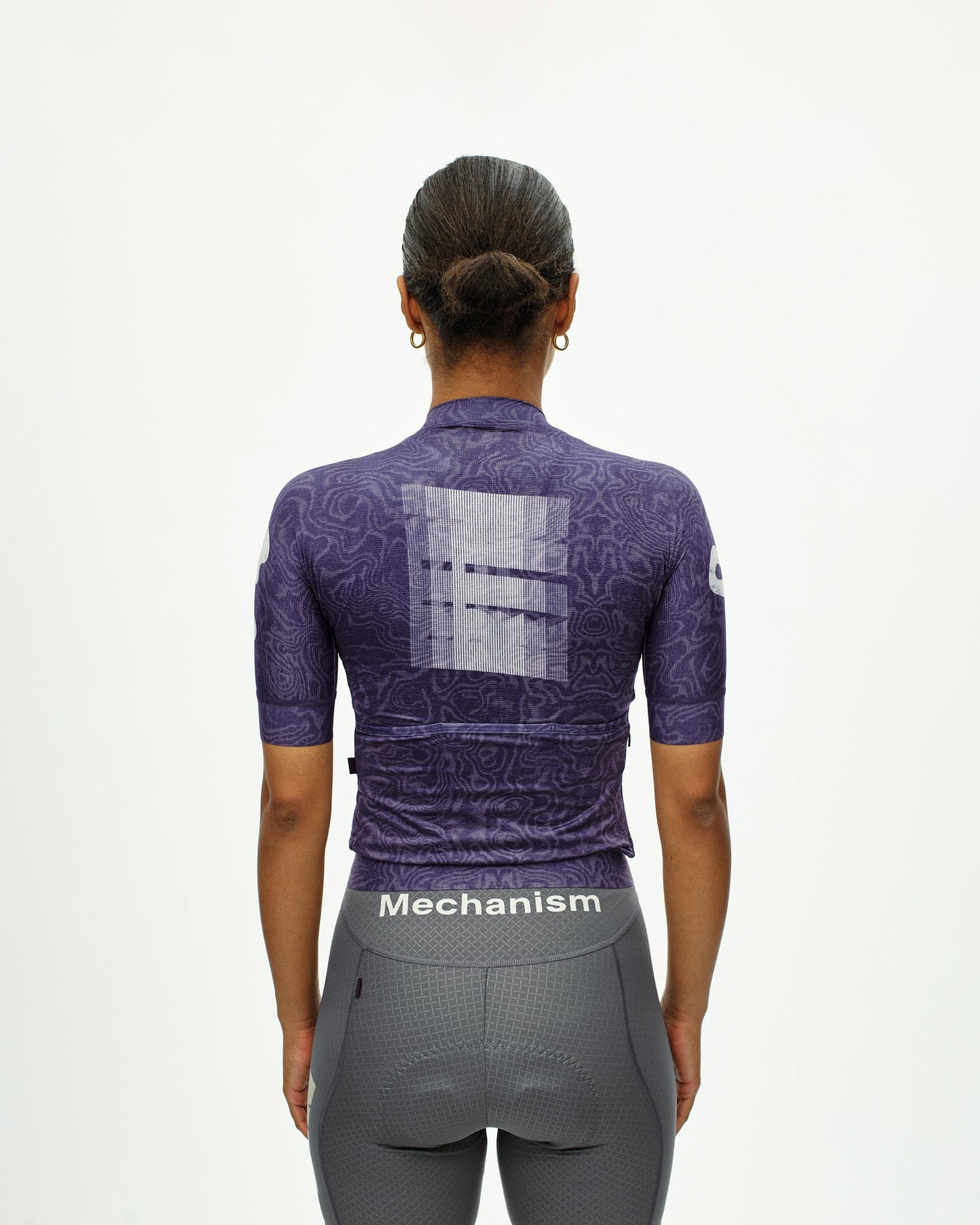 Women's Mechanism Logo Jersey RTN Dark Purple