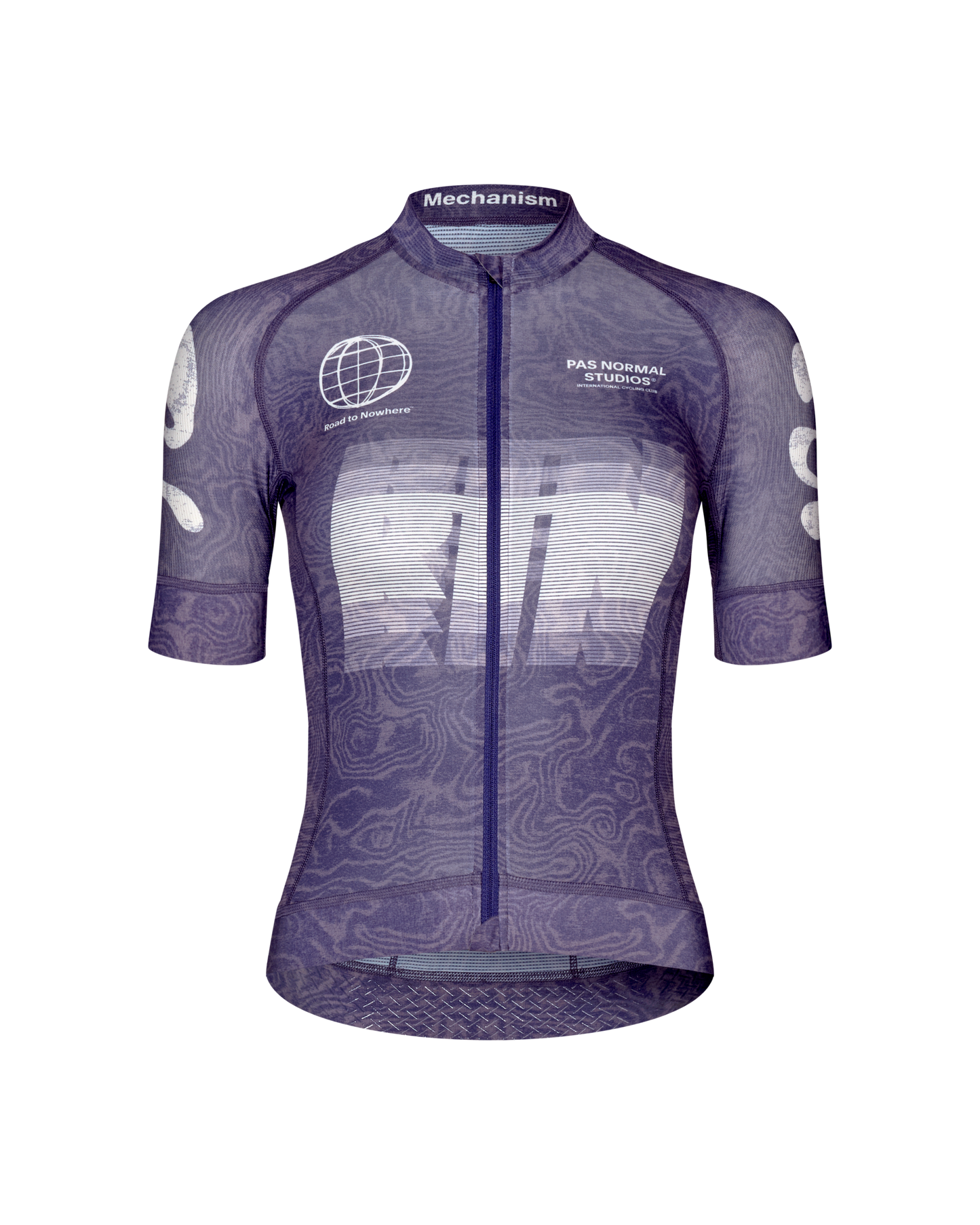 Women's Mechanism Logo Jersey RTN Dark Purple