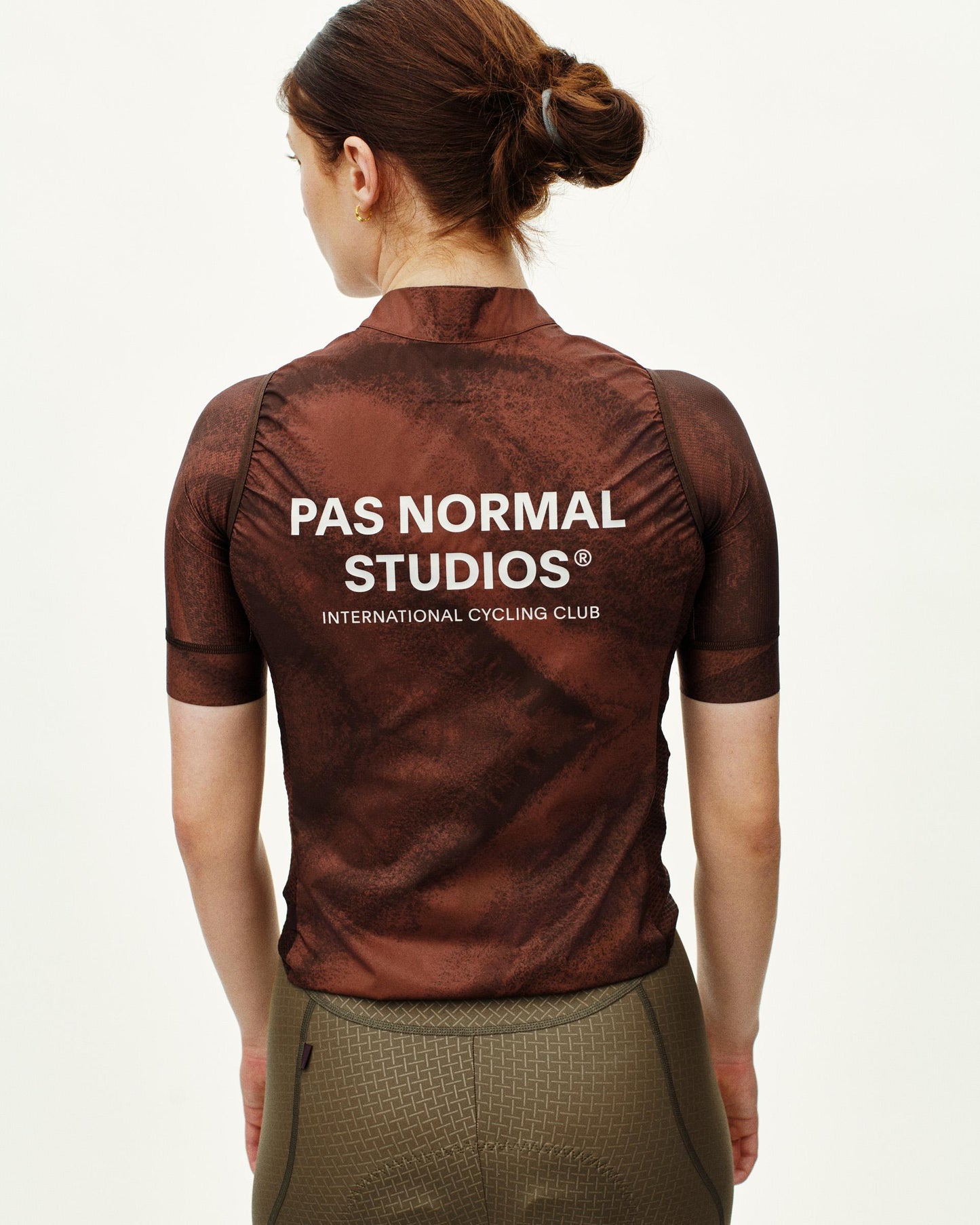 Women's Mechanism Stow Away Gilet AOP Light Brown