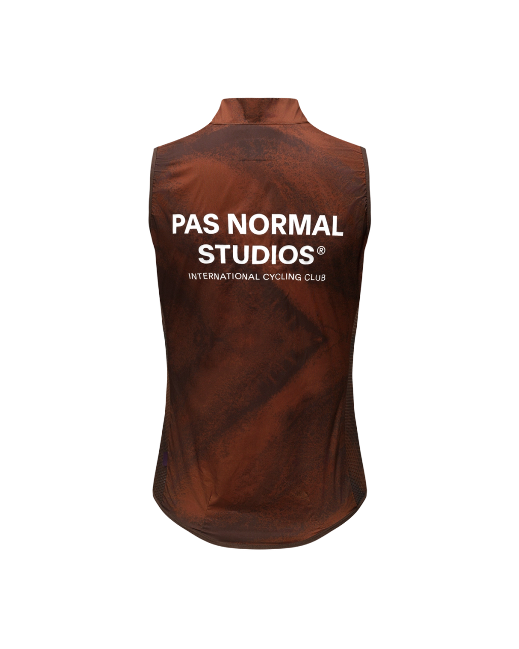 Women's Mechanism Stow Away Gilet AOP Light Brown