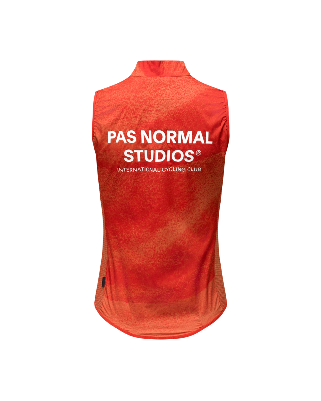 Women's Mechanism Stow Away Gilet AOP Hibiscus Orange