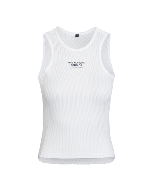 Women's Sleeveless Base Layer White