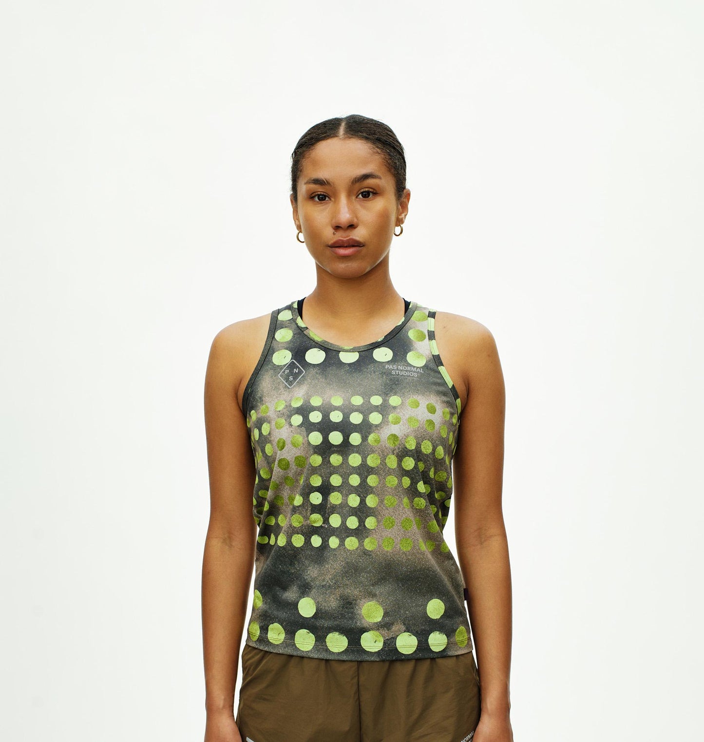 Women's T.K.O. Balance Singlet	T.K.O. Moss Green