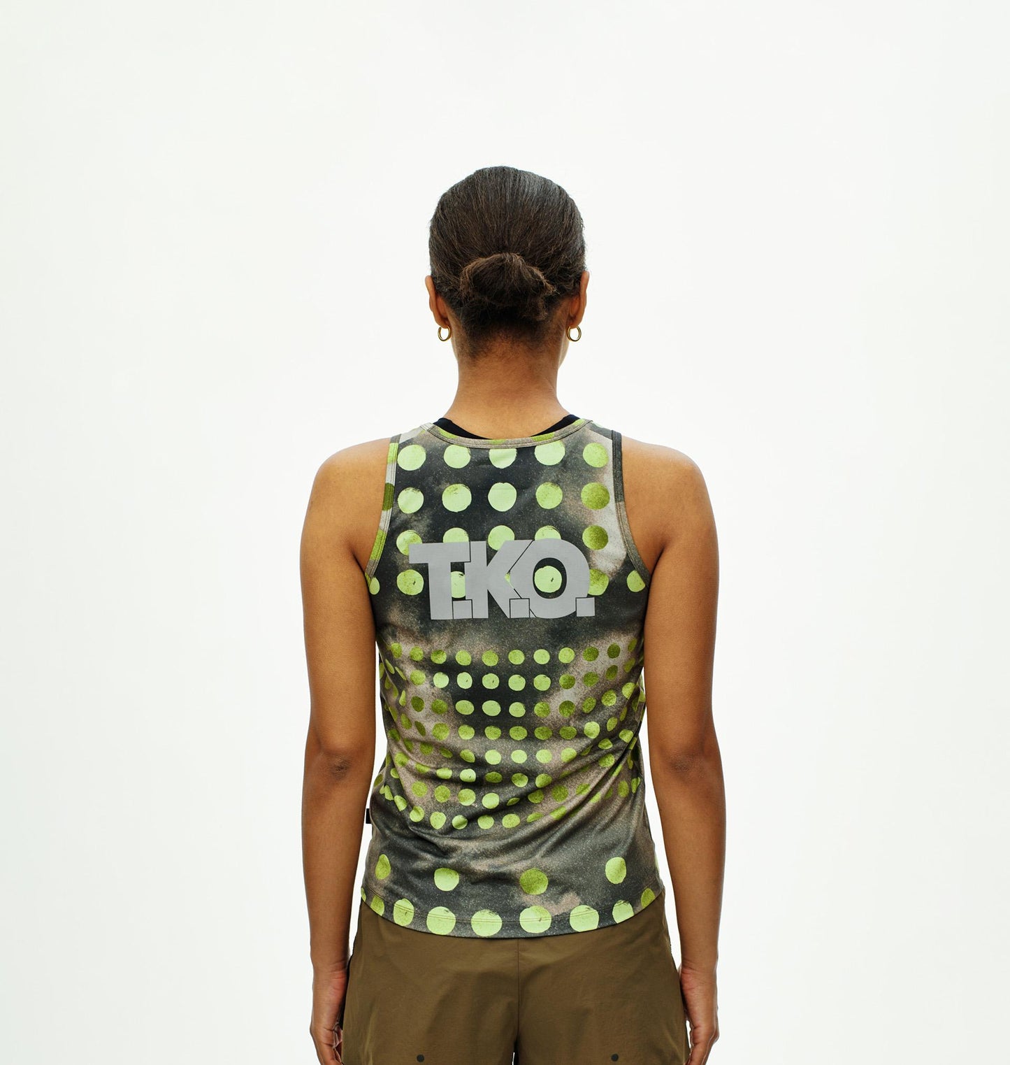 Women's T.K.O. Balance Singlet	T.K.O. Moss Green