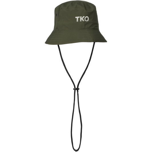 T.K.O. Off-Race Shield Bucket Hat Olive