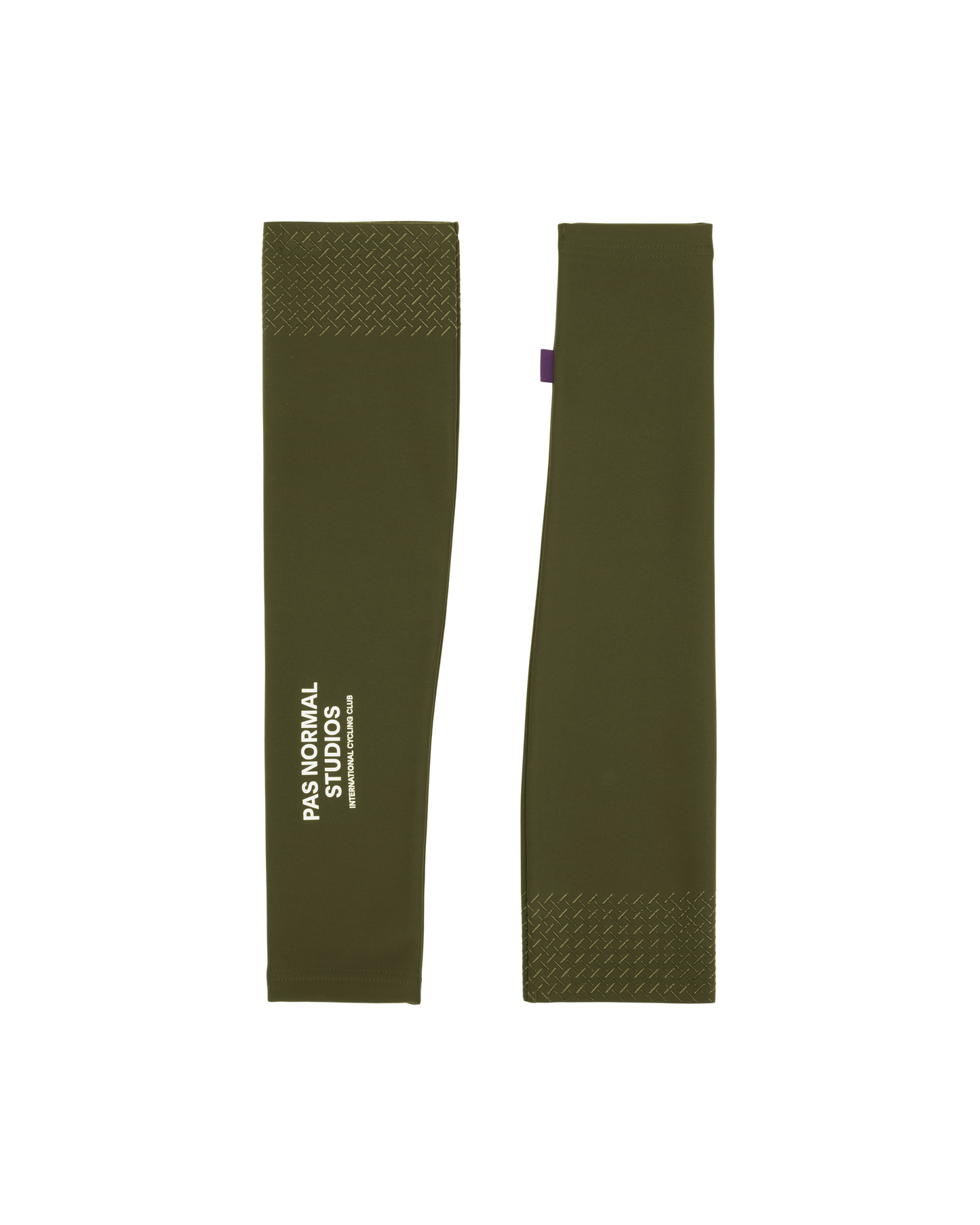 Logo Arm Warmers Olive