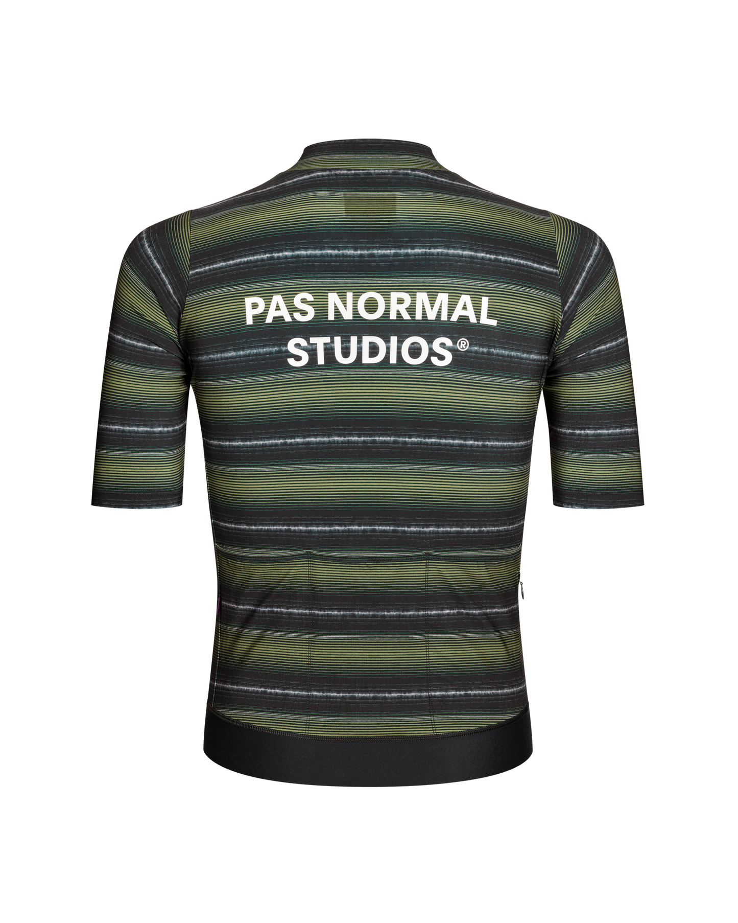 Men's Essential Jersey Light Olive Stripe