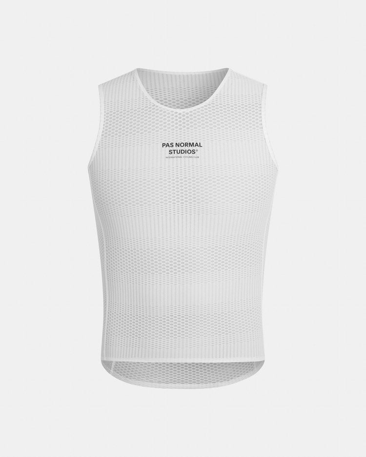 Men's Mechanism Pro Sleeveless Base Layer White