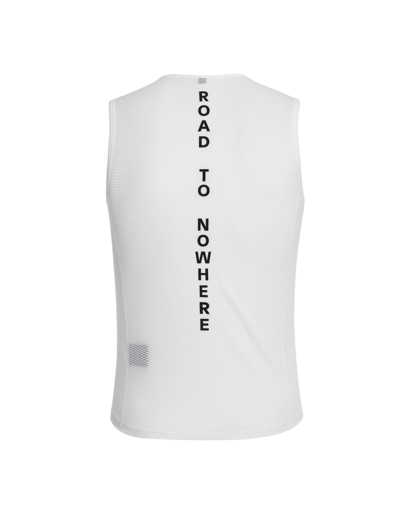 Men's Sleeveless Base Layer White