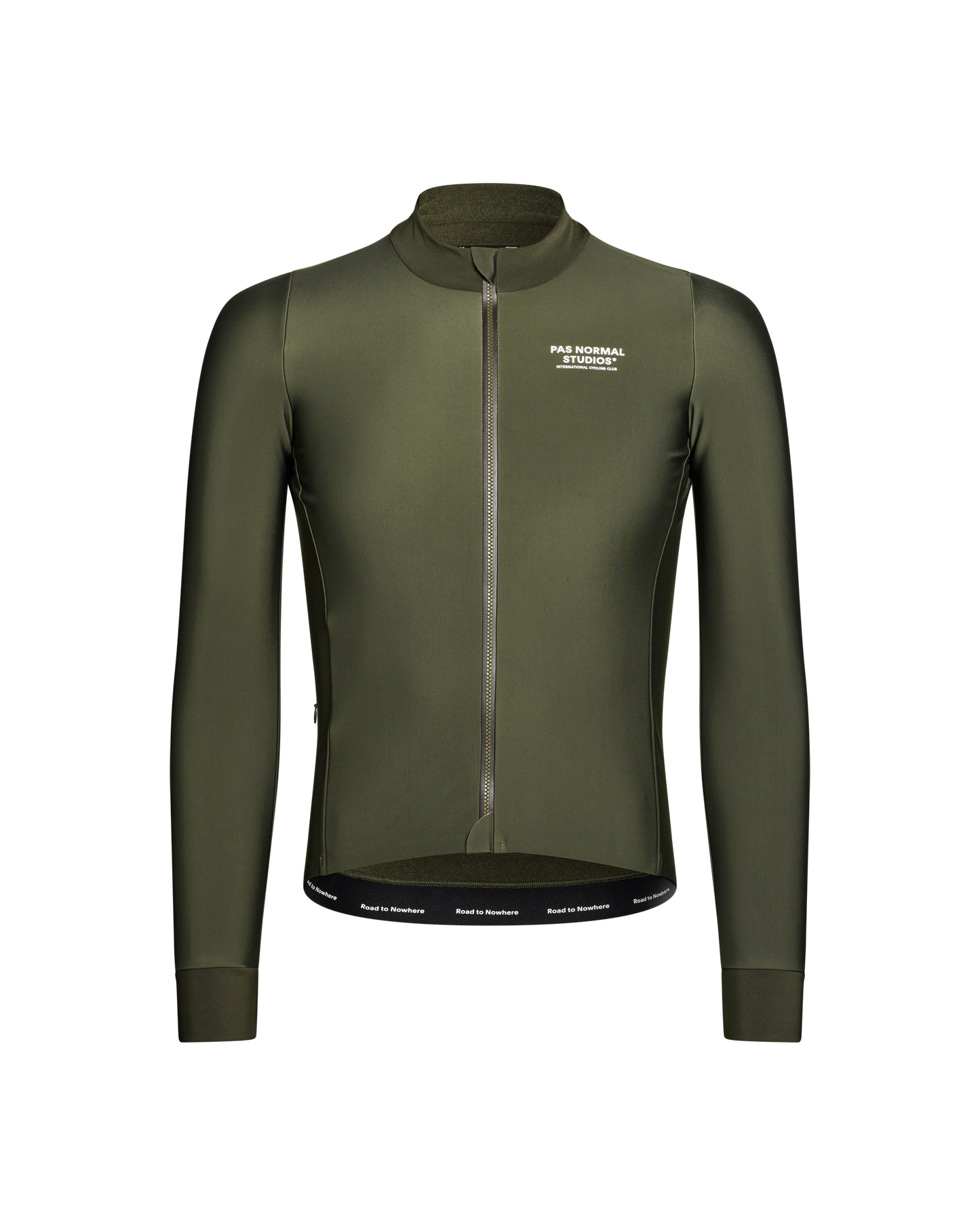 Men's Mechanism Thermal Long Sleeve Jersey Dark Olive