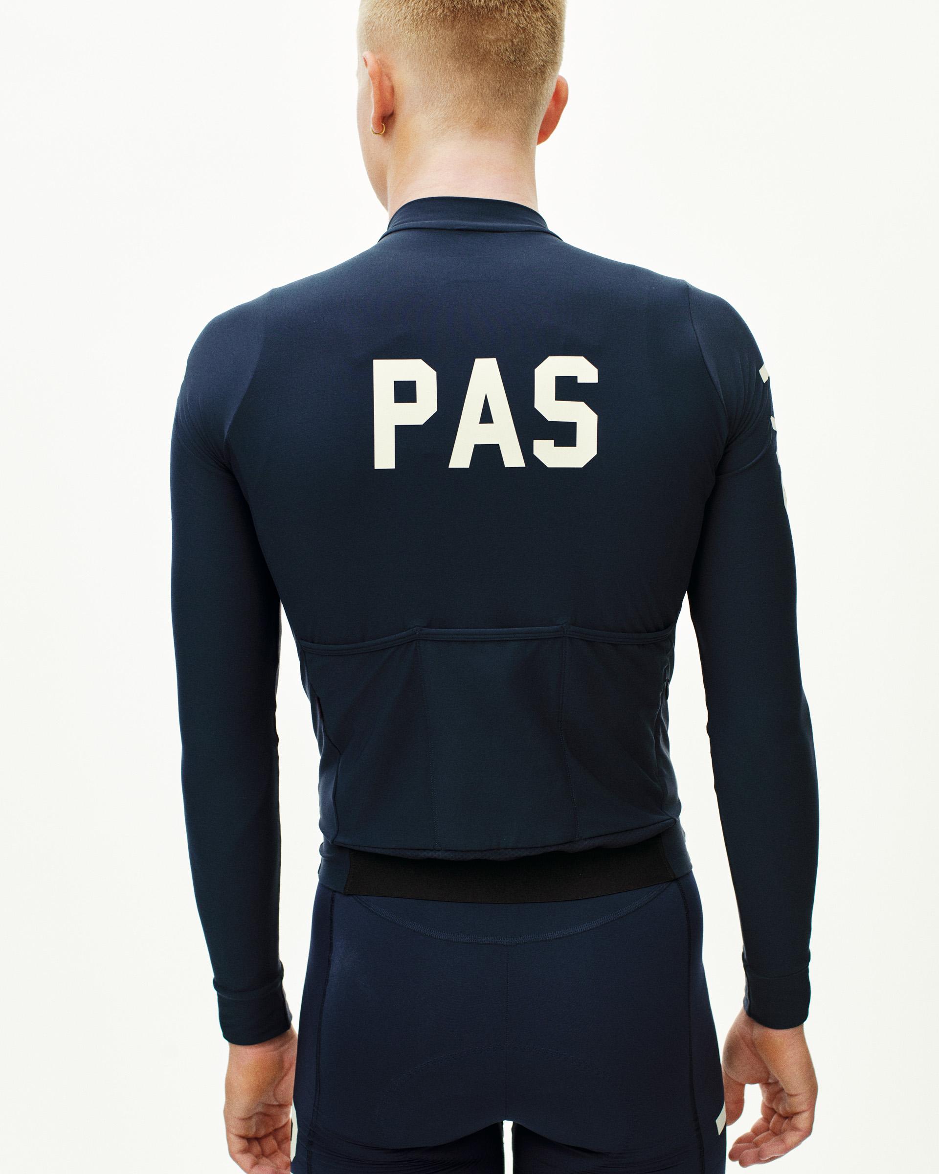 Pas Normal Studios PAS Mechanism Jersey Manga Longa Masculino Azul