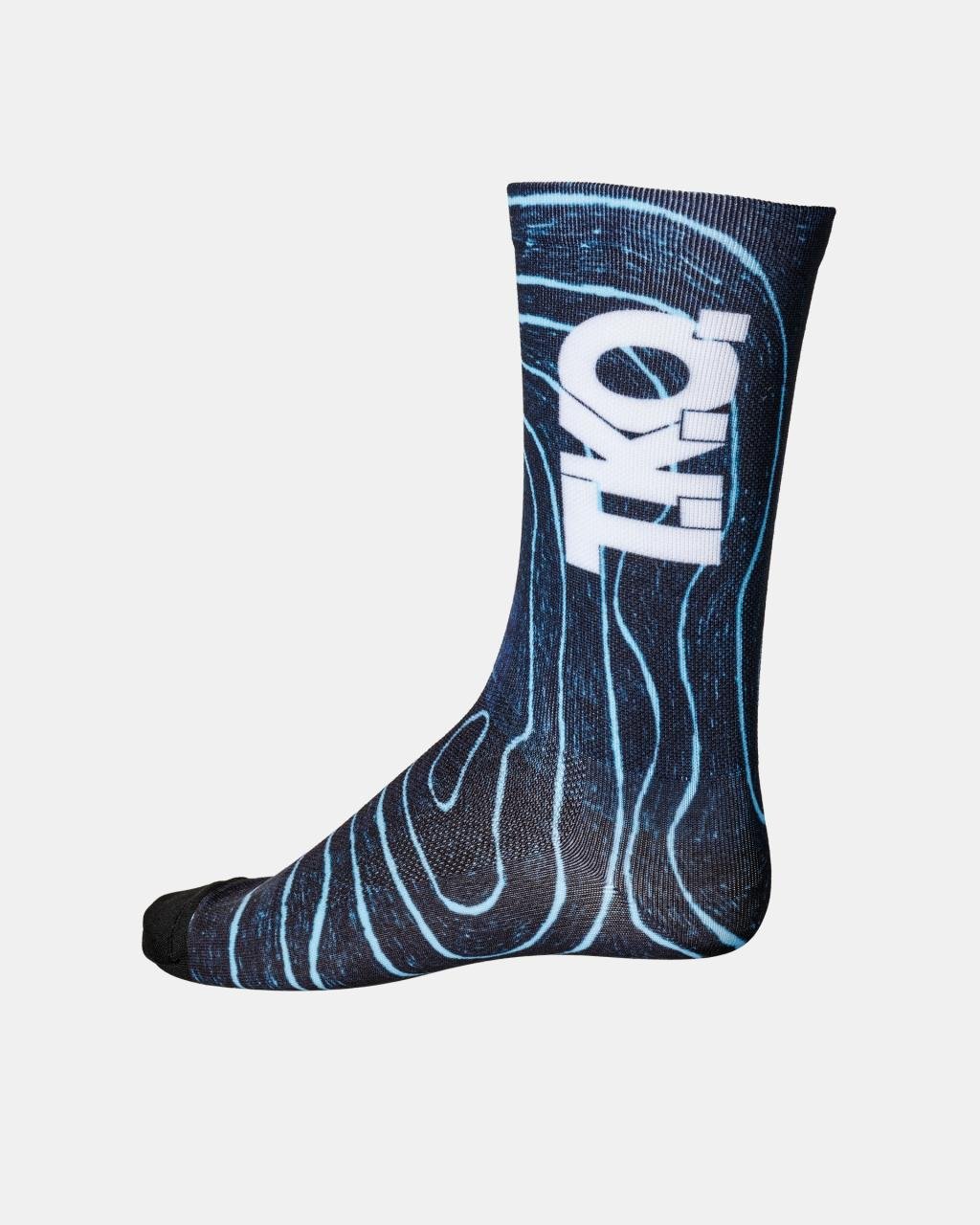 T.K.O. Mechanism Socks Blue